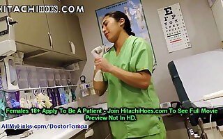 Don't Tell Doc I Cum On The Clock! Latina Nurse Jasmine Rose Sneaks Into Exam Room, Masturbates In Marvellous Wand At HitachiHoes.com!