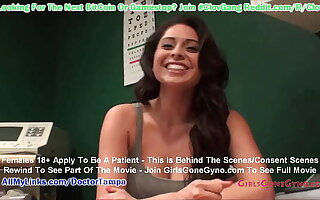 $CLOV Busty Latina Jasmine Mendez Is Upset Doctor Tampa Is Taking His Sweet Time In Poking And Reassuring This Hot Freshman Tight Body At GirlsGoneGyno.com